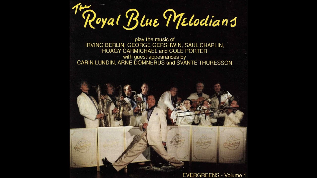 LET'S FACE THE MUSIC AND DANCE – The Royal Blue Melodians, vocal: Eddie Jansson (Kenneth Records)