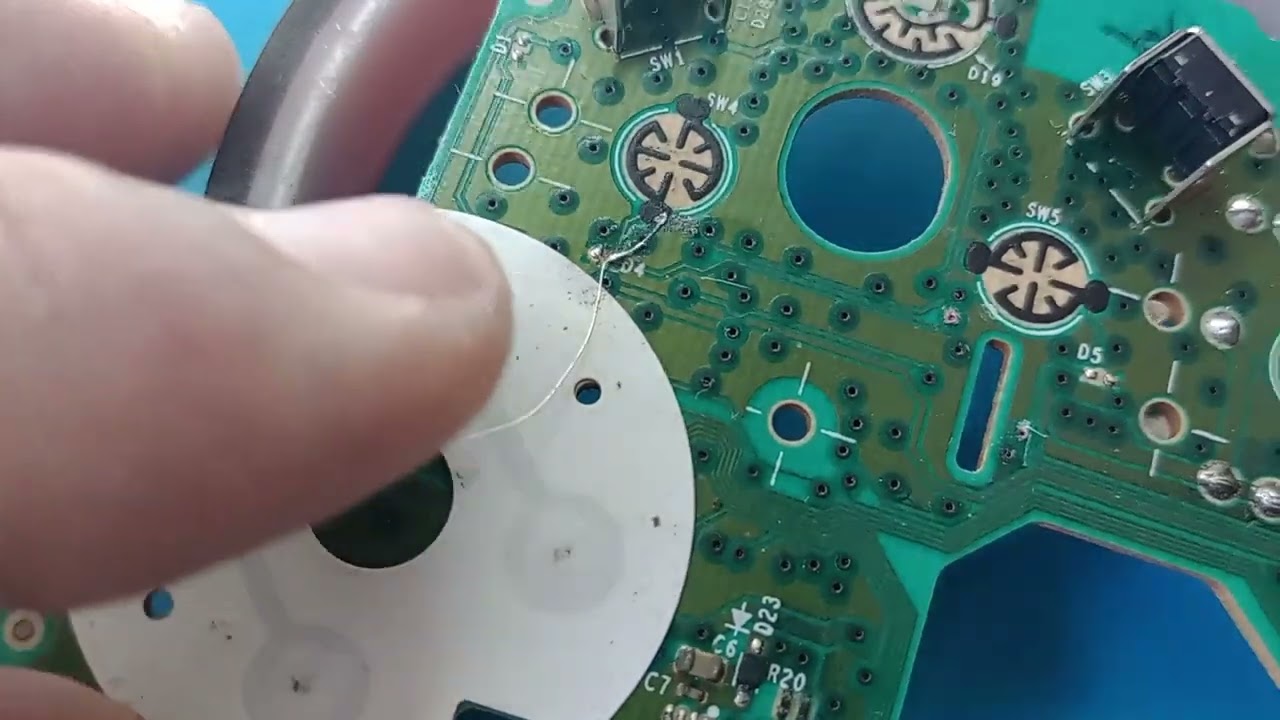 Aula de Suporte -Aluno Ant&ocirc;nio  Recupera&ccedil;&atilde;o de Trilha com Bot&atilde;o de Contato (Xbox one S)