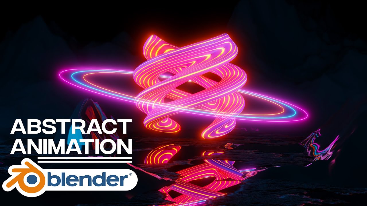 Blender Tutorial - Create an easy Abstract Design in Blender 3.0