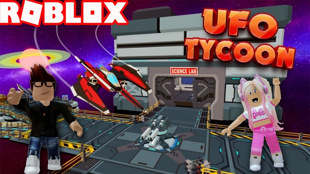 Levantamos Nuestra Base y Viajamos por el Cosmos en Nuestros UFOS! Roblox UFO Tycoon Gutti