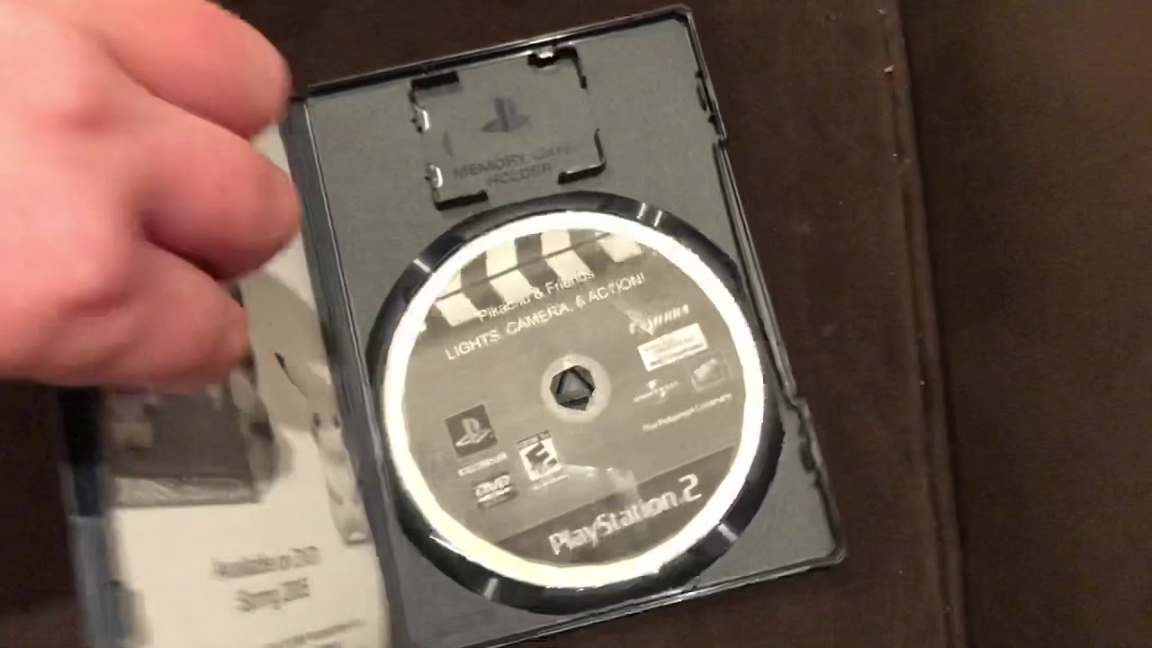 Opening To Pikachu & Friends: Lights, Camera, & Action! 2005 PS2 Game