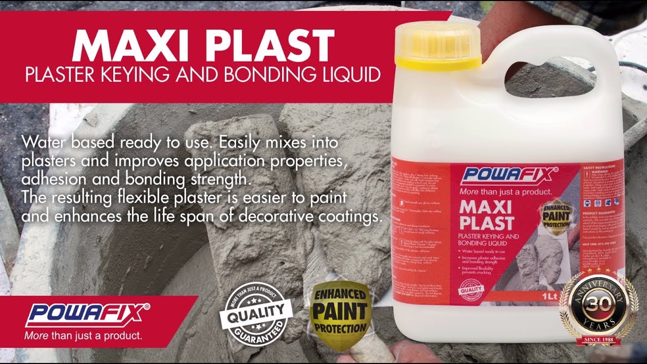 Powafix Maxi Plast Demo Video