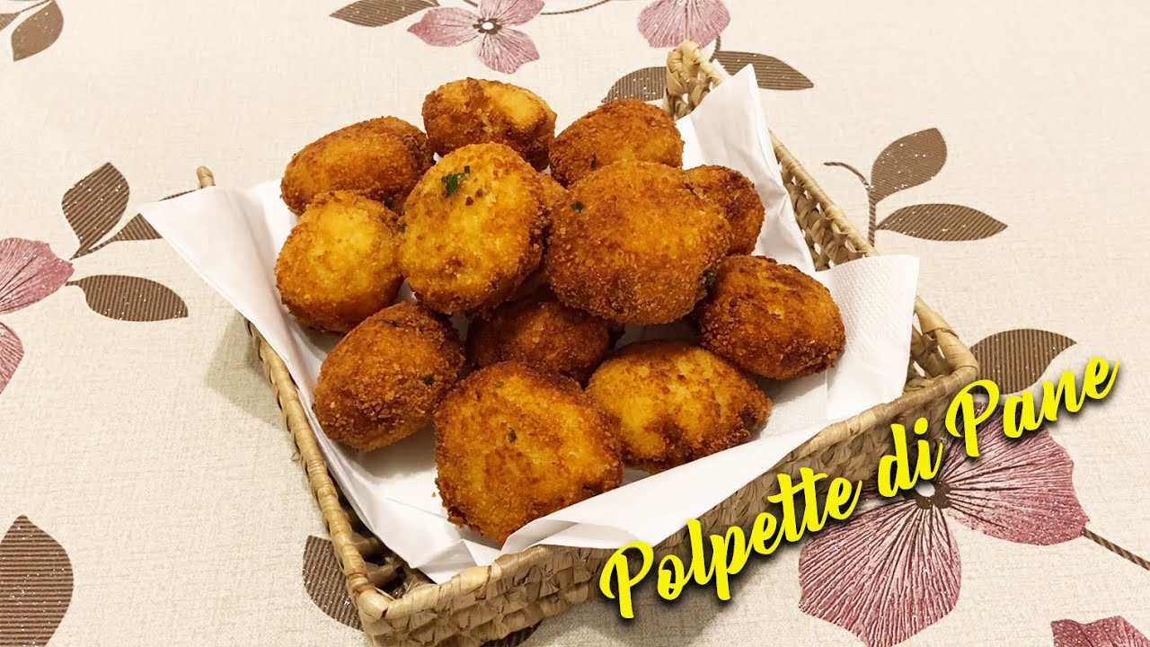 POLPETTE di PANE facili veloci ed economiche