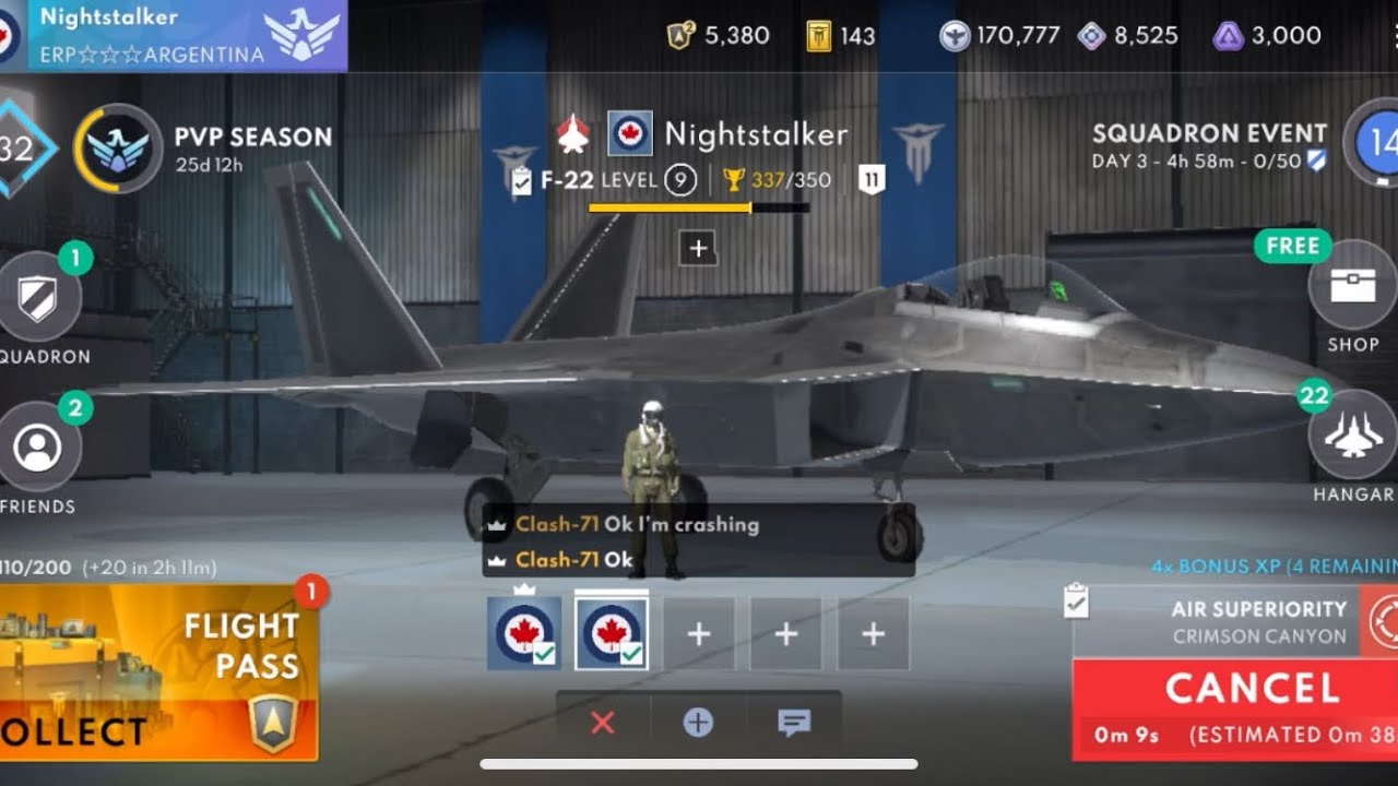 F22 raptor gameplay with wingman (metalstorm)