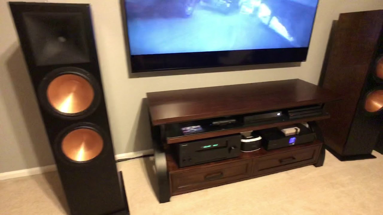Klipsch RF-7 III movie sound test Ready Player One