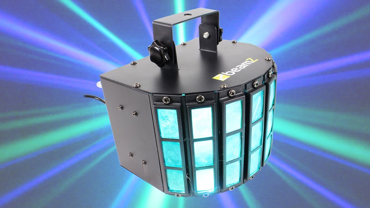 BeamZ Butterfly Derby LED Disco Light with Strobe Effect