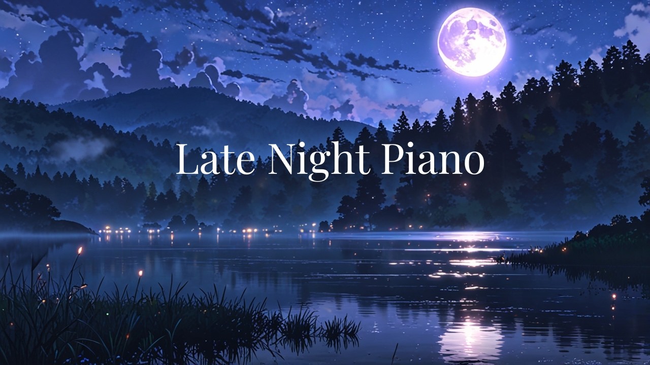 Late Night Piano Music for Deep Sleep, Emotional Release, and Peaceful Rest
