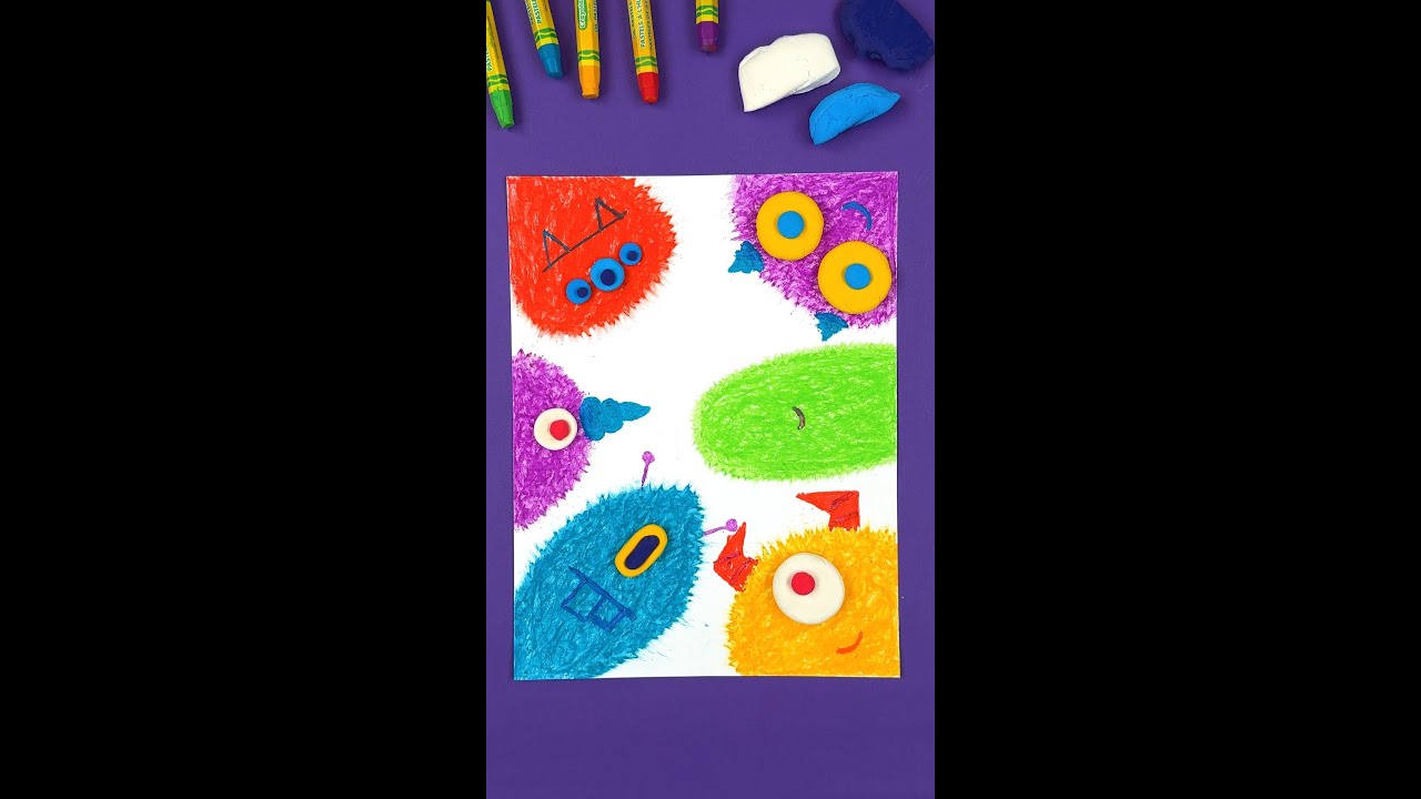 Crayola Oil Pastels Monster Bunch