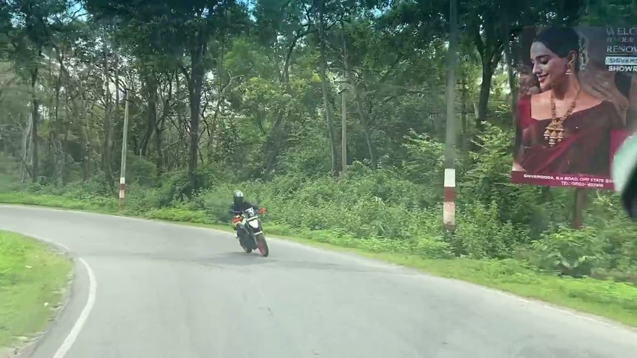 Drive - NR Pura to Shivamogga || Enjoy the Nature