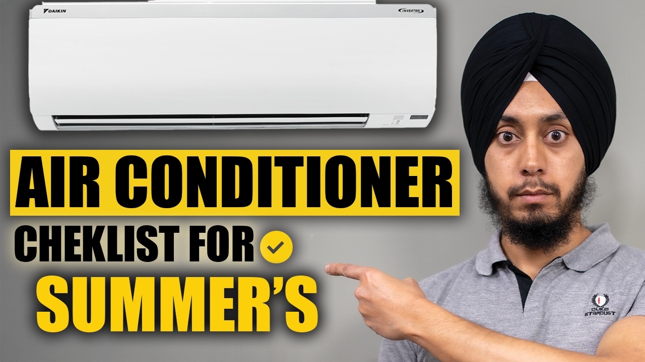 Air Conditioner Maintenance Checklist for Summers || 6 Steps Guide AC Cleaning & Servicing||
