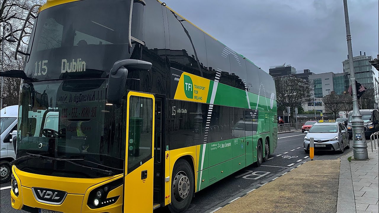 A Ride On Bus Eireann Route 133 Towards Dublin. (LF801)