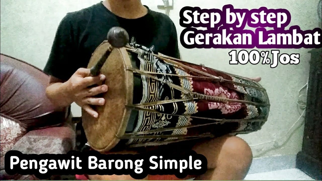 Tutorial Belajar Pengawit Kendang Barong/ Bebarongan  2019