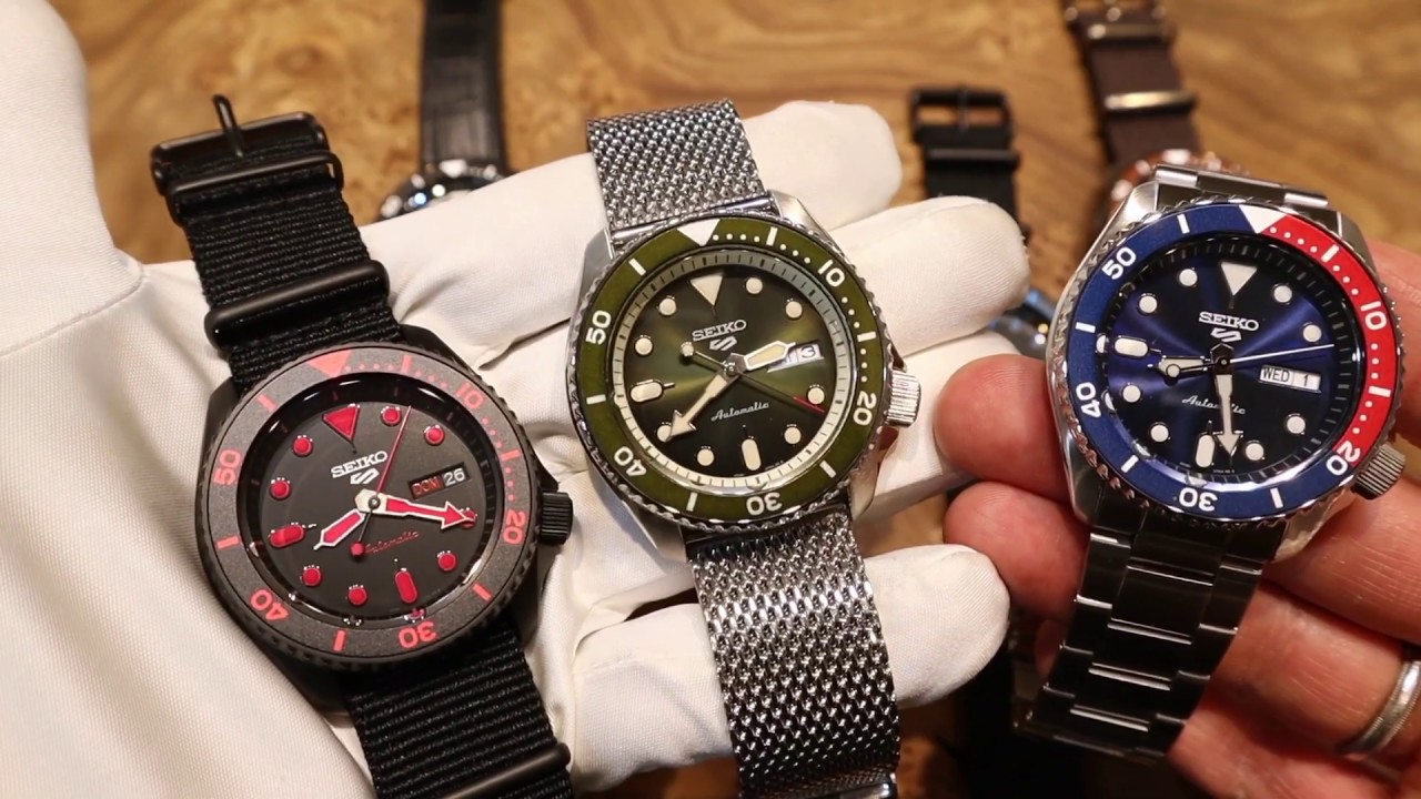 SEIKO 5 SPORTS. МЕХАНИЧЕСКИЕ ЧАСЫ ЗА 25,000 РУБЛЕЙ!