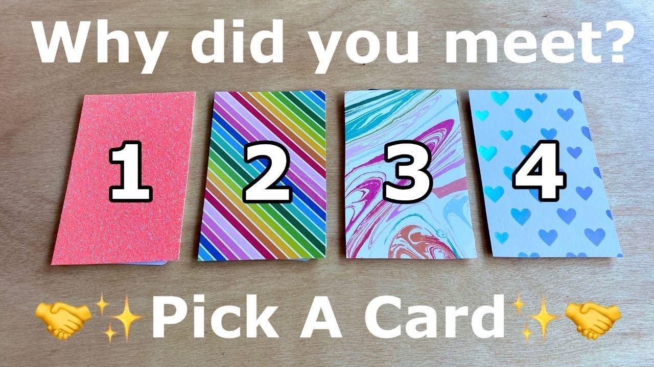 WHY DID YOU MEET? ✨🦋💕 PICK A CARD