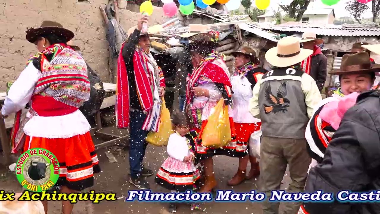 Padrinos de la Yunza Sr.Reynaldo Palomino e Sra.Saida Felix de Chuñohuacho Antabamba Apurimac 2025