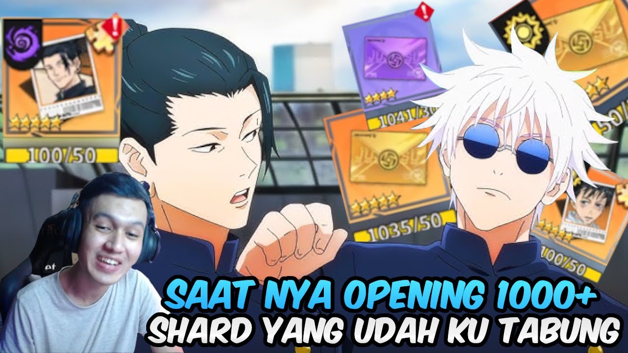 OPEN 1000 SHARD SSR DAN SR BUAT TUMBAL UPGRADE KARAKTER , DAPET APA AJA INI - Jujutsu Sorcerer