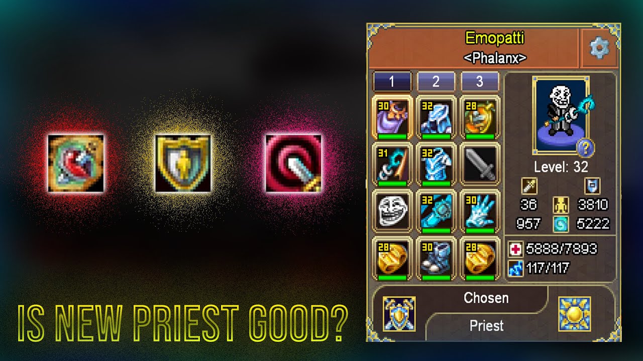 How good is Priest after update? (PvE - PvP) - Warspear Online