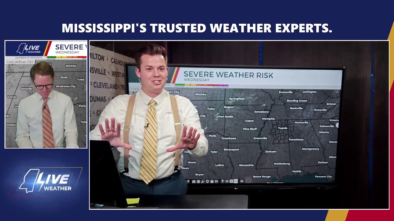 LIVE at 6: Matt 's using Triple Threat and Storm Finder to assess weekend storms