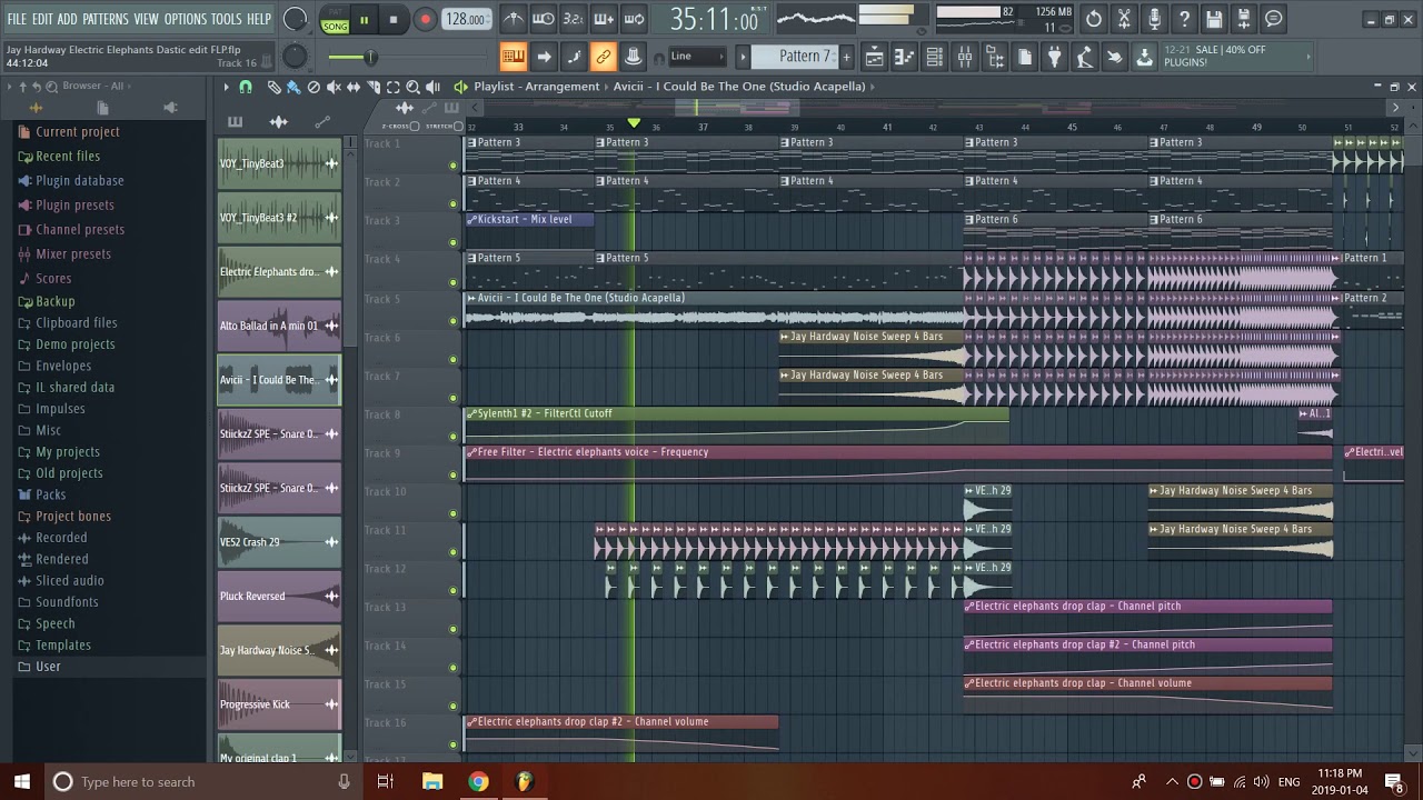 Jay Hardway - Electric Elephants (Dastic Edit) (Fl Studio Remake)+ FLP