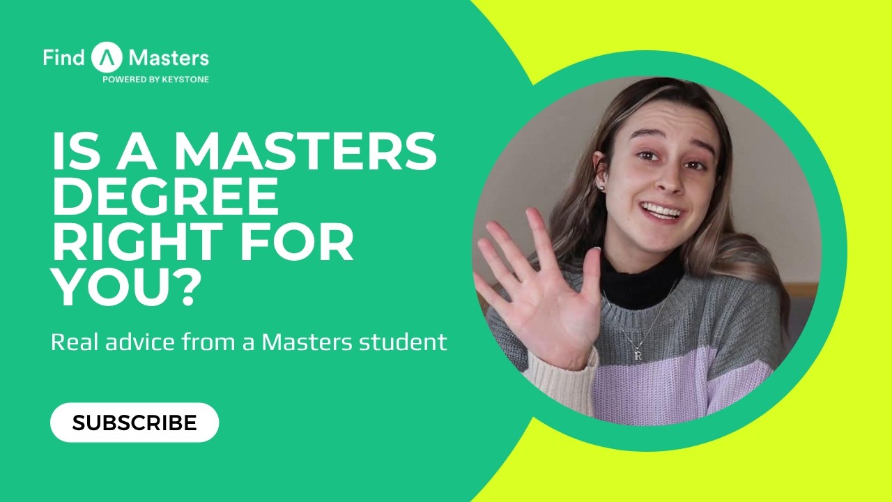 What I considered before starting my Masters degree