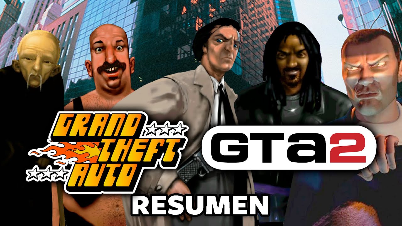 Grand Theft Auto (GTA 1, GTA 2, GTA London) [2D] | Resumen en 10 Minutos