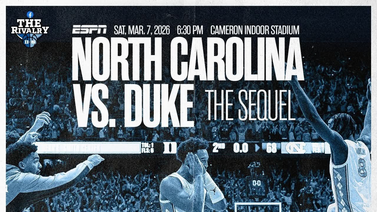 North Carolina at Duke Live Watch Party