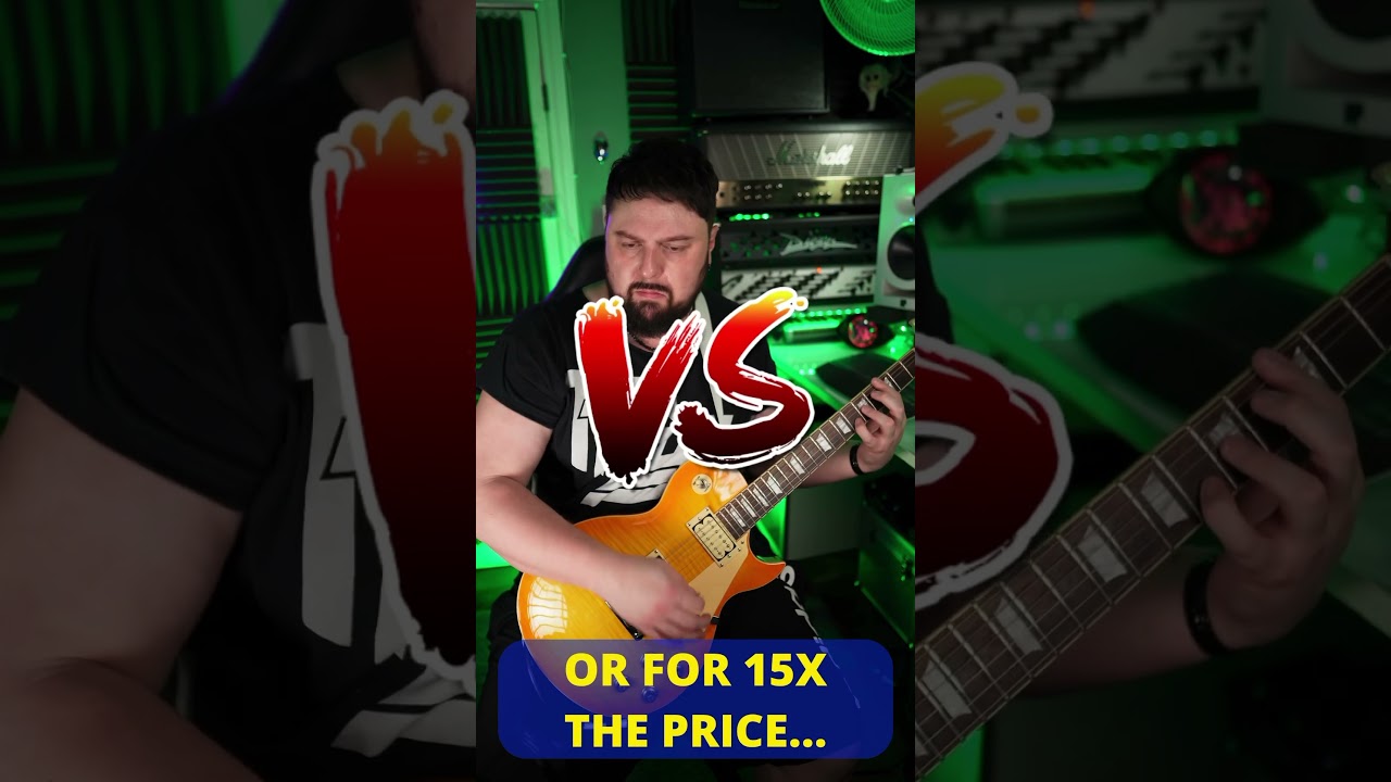 Best Singlecut? Harley Benton SC450 Vs Gibson Les Paul #guitar #shorts #harleybentonguitars #gibson