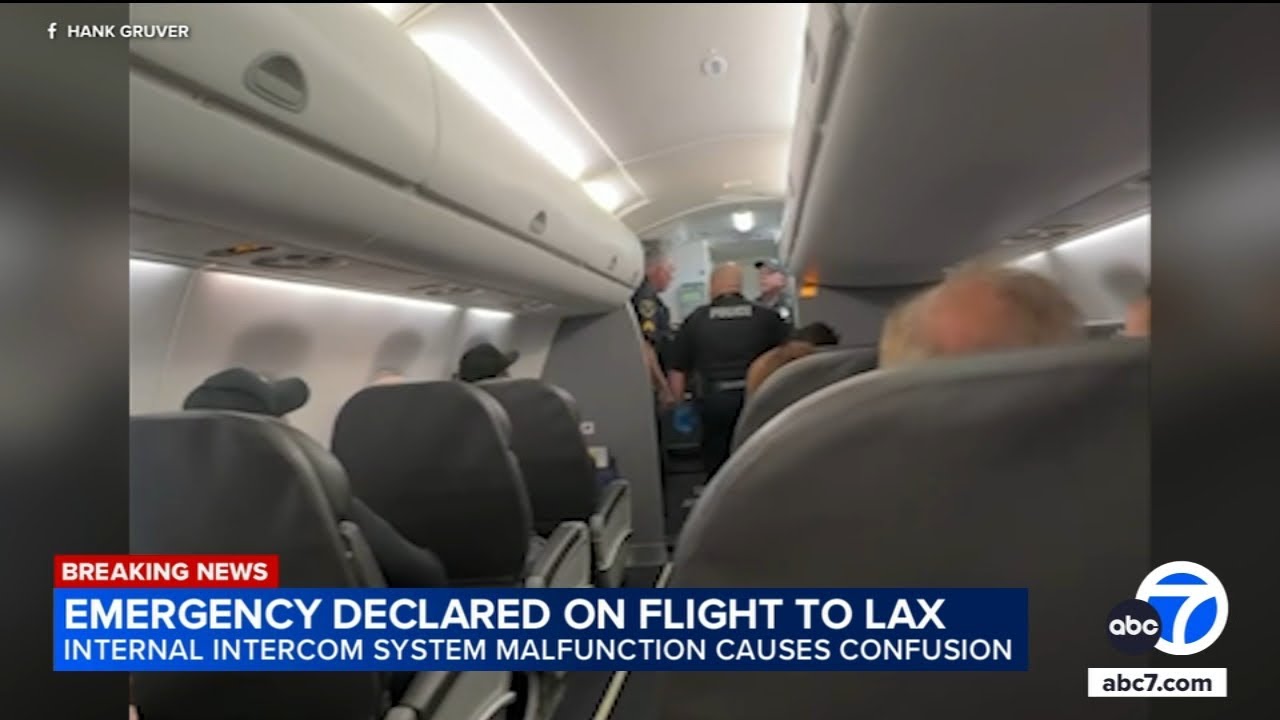 Pilots thought someone was trying to break into cockpit during LAX-bound flight
