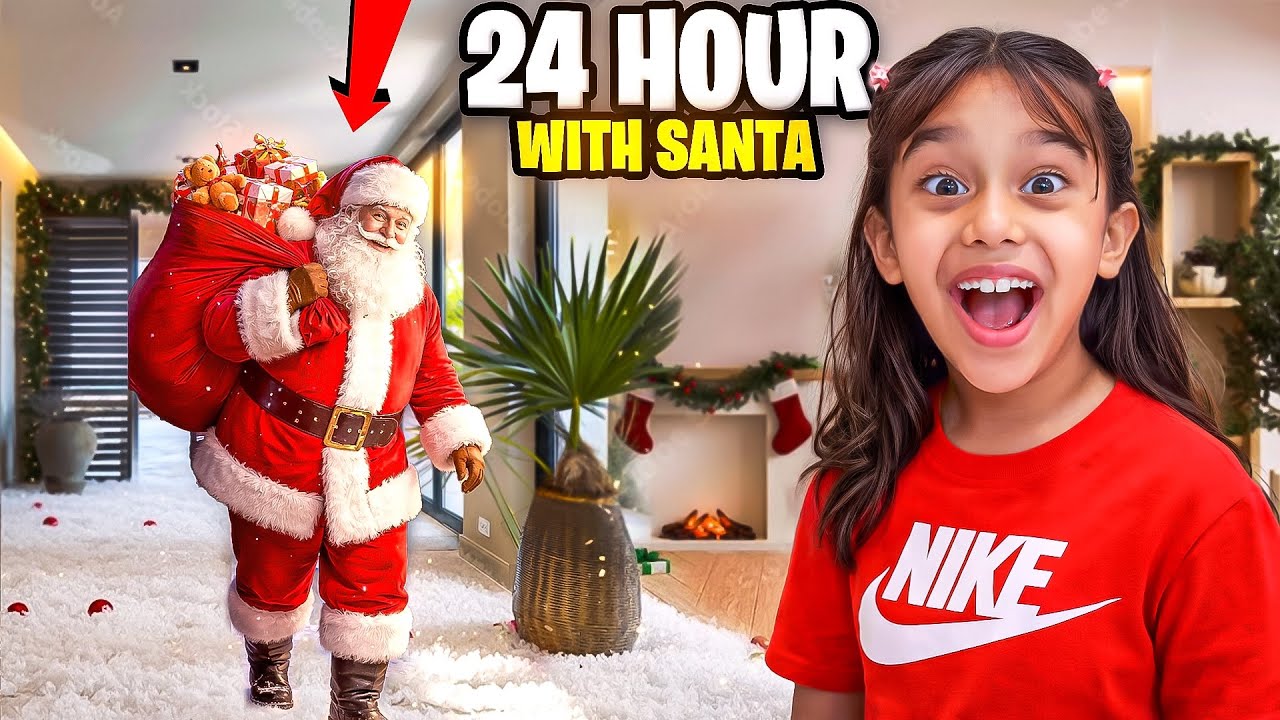 Amaira ke ghar aya Santa Claus ￼#shorts #thegeetagurjar 