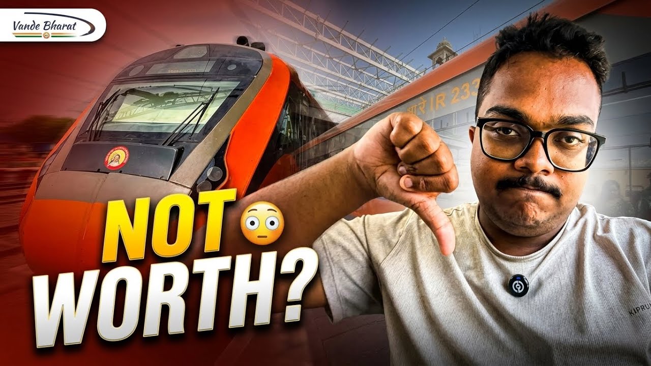 Not What I Expected 😳 Jaipur to Delhi Vande Bharat Express | Food Disappoints!
