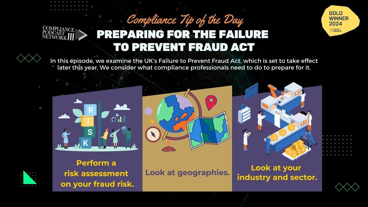 Compliance Tip of the Day: Preparing for the Failure to Prevent Fraud Act