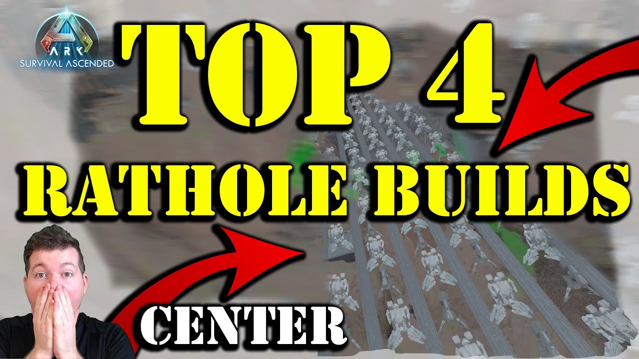 Топ-4 новых полностью готовых крысиных норы! на The Center | ПОСЛЕ ОБНОВЛЕНИЯ | Официально | Ark ...