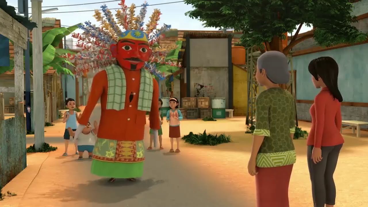 Bermain Ondel-ondel, Anak-anak Bahagia | Adit & Sopo Jarwo