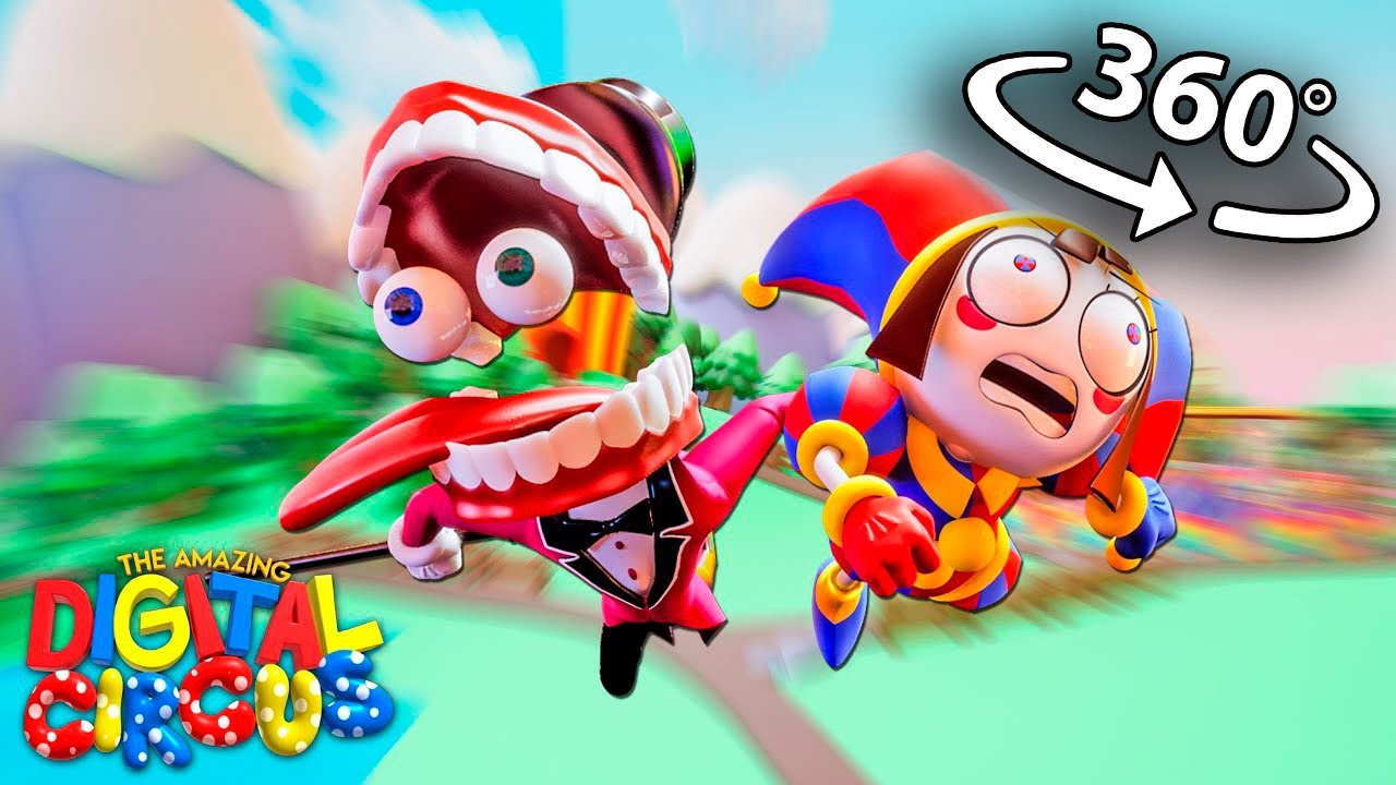 FNAF AR: The Amazing Digital Circus Workshop Animations | 360º VR