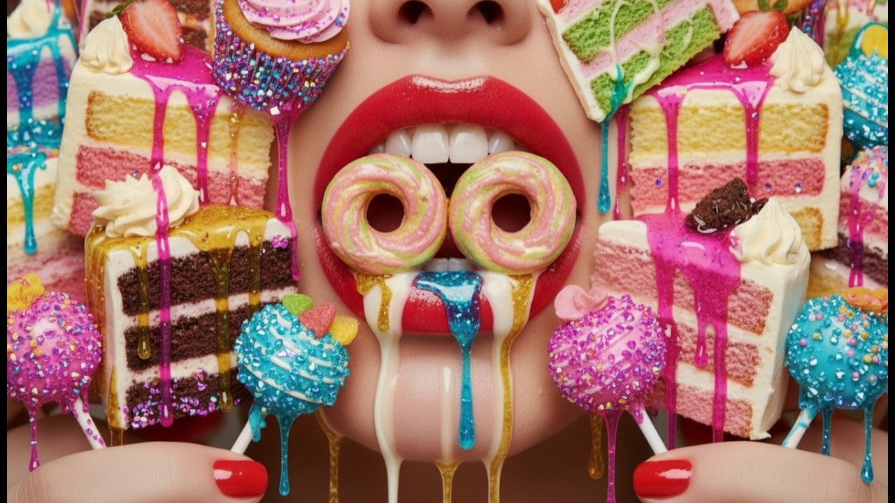 ASMR | The Joker’s Luxury Cake Jewelry Feast 💎🍰 Oddly Satisfying Sweet Bites