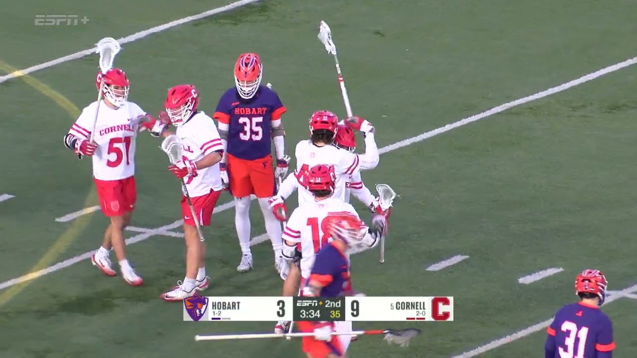 Highlights: Men's Lacrosse vs Hobart - 2/24/2026