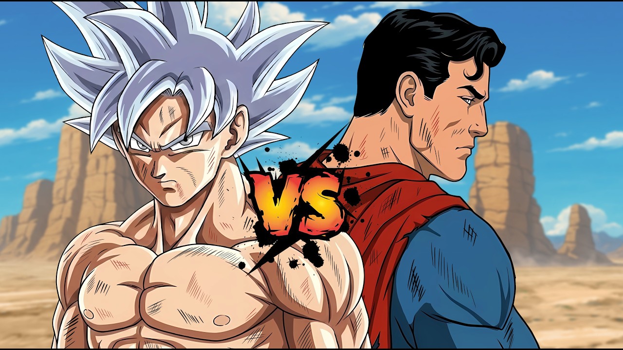 Goku vs Superman English version