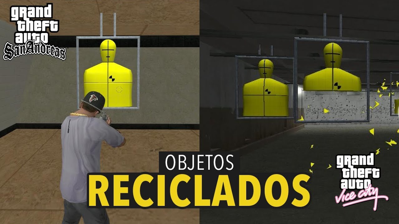 Objetos y elementos reutilizados de GTA Vice City en GTA San Andreas
