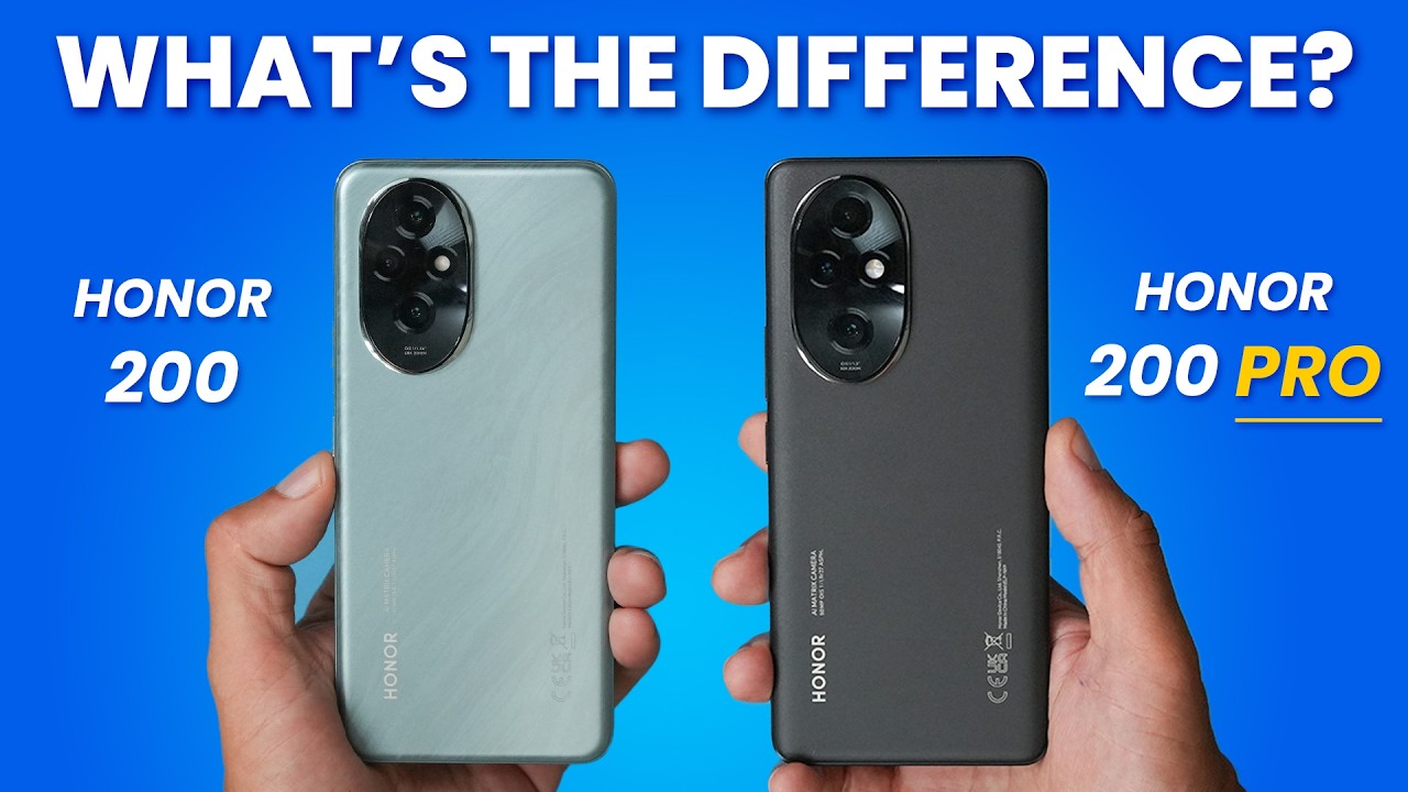 Honor 200 против Honor 200 PRO — зачем тратить больше?