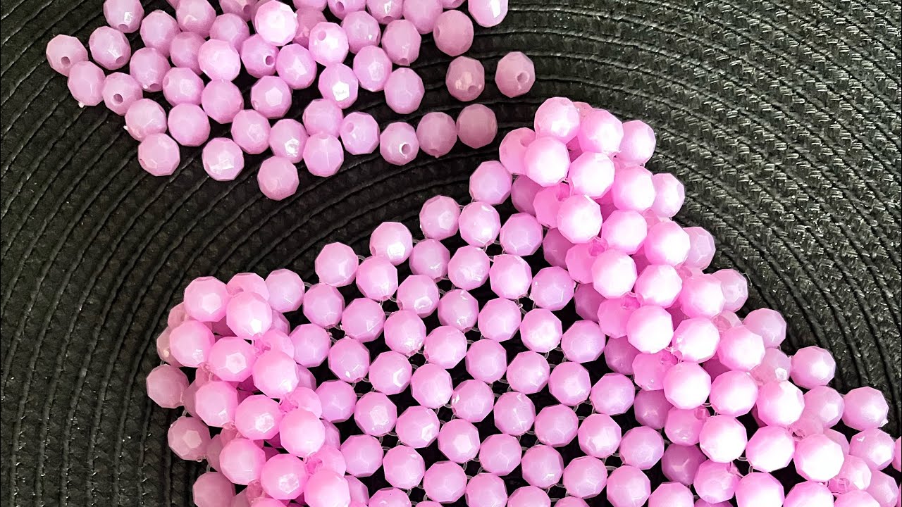 COME REALIZZARE I MANICI SULLA BORSA #diy #fyp #videotutorial #beadstutorial #foryou #handmade 