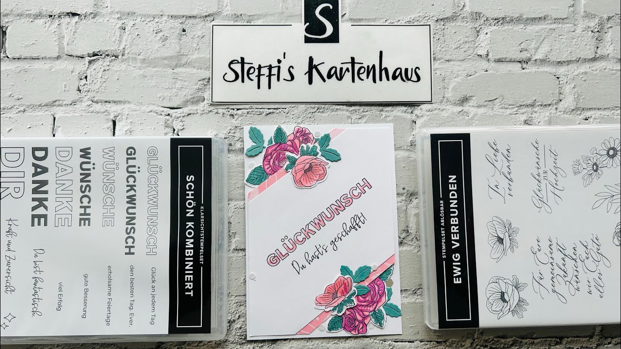 Wunderschöne Karte mit EWIG VERBUNDEN Stampin up und SCHÖN KOMBINIERT das geht mit allen Produkten