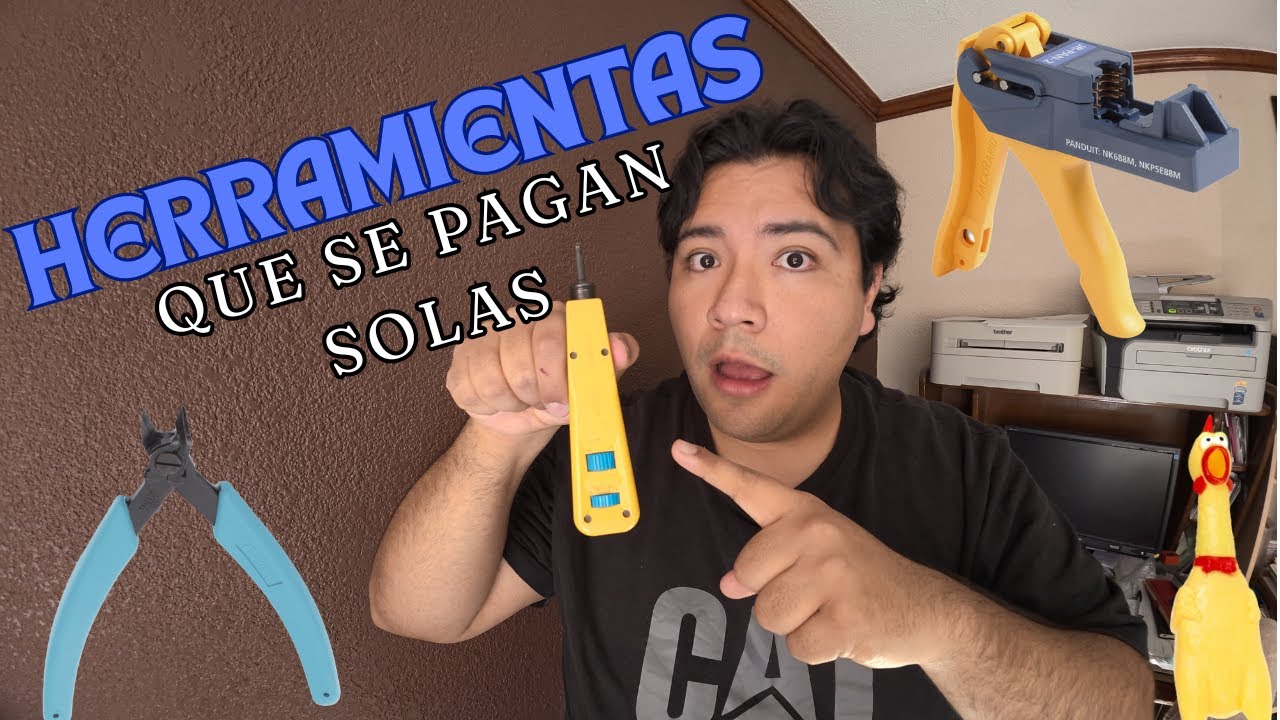 Herramientas de Cableado Estructurado: De Principiante a PROFESIONAL 🛠️