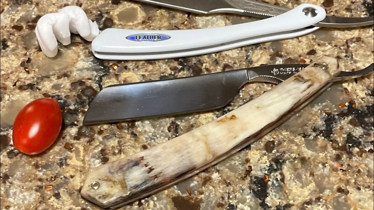 Packing Peanut Sharpness Testing for Straight Razors