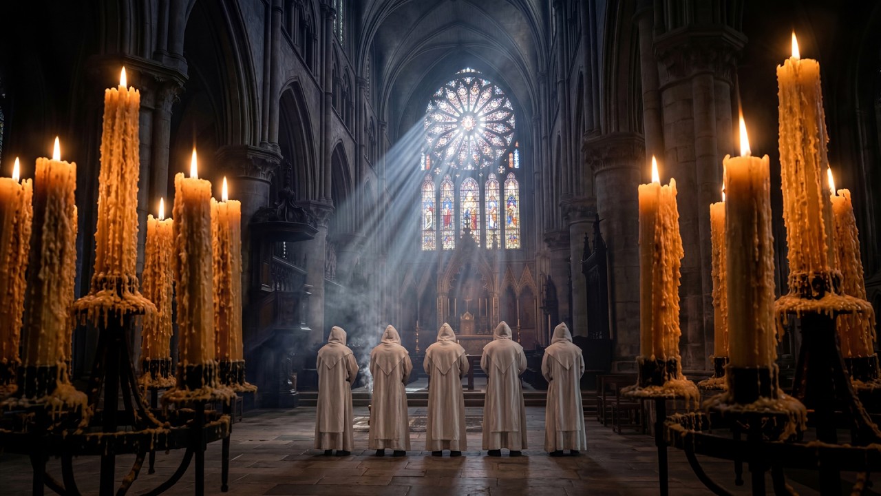 Psalm 23 in Latin Gregorian Chant | Music for Prayer, Peace & Divine Guidance