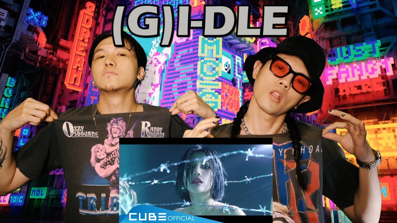 Taiwan Metalhead watch ((G)I-DLE) - 'Oh my god' reaction first time