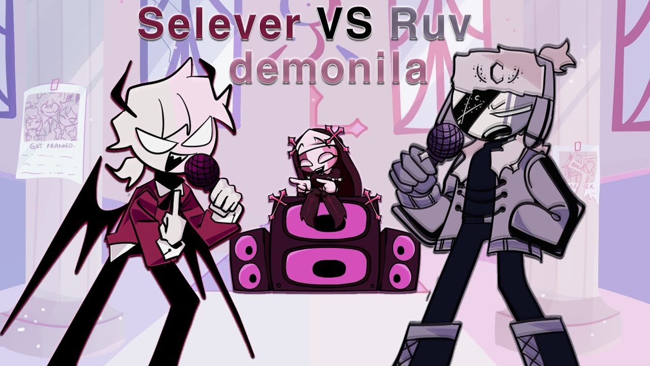 프라이데이 나이트 펑킨 셀레버 VS 루브 /FNF Selever VS Ruv Demonila,Casanova
