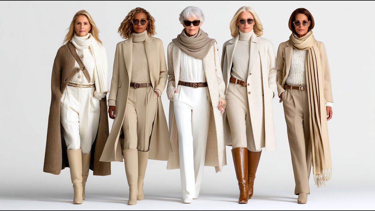 Ralph Lauren Зима 2025/26 | Палитра Soft Oat & Stone для женщин 40+