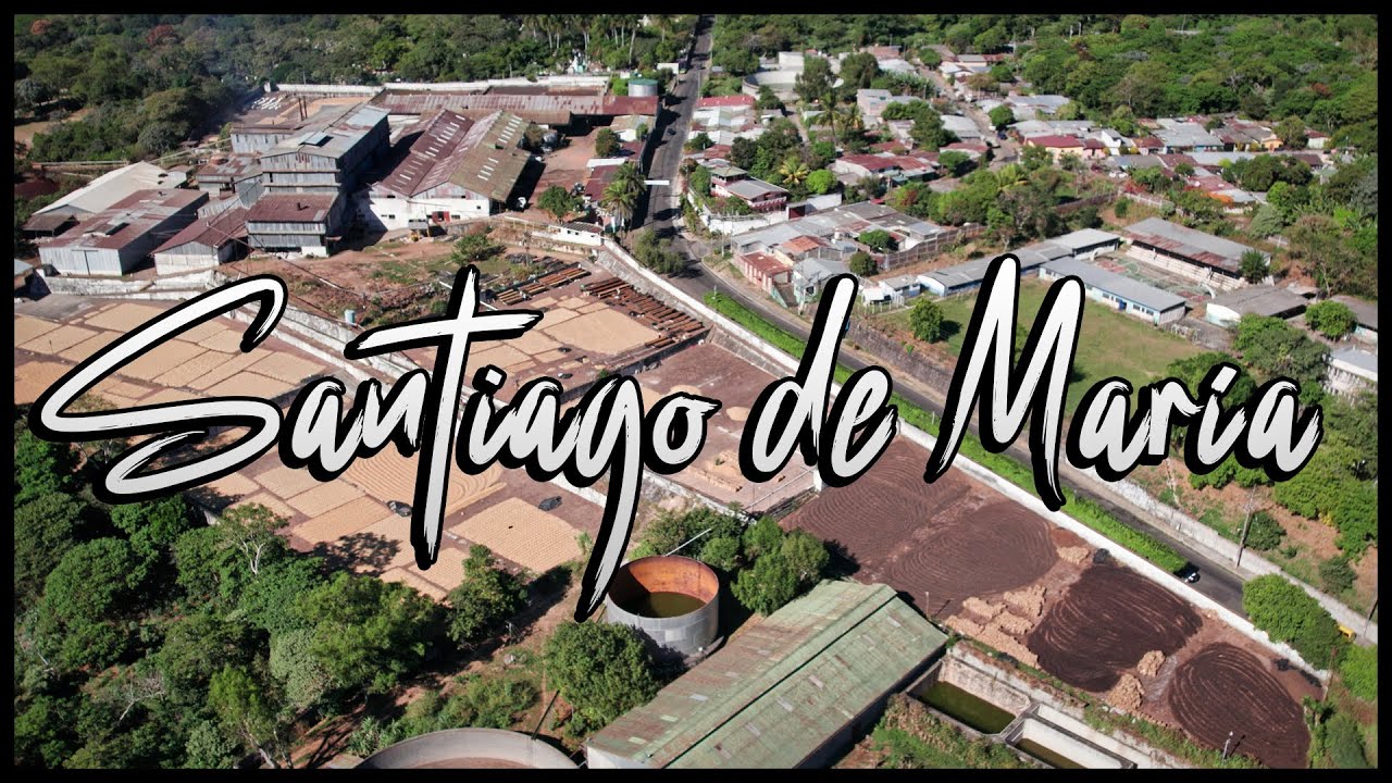SANTIAGO DE MARIA, USULUTAN, EL SALVADOR SV- by drone [4K] | AIR 2S
