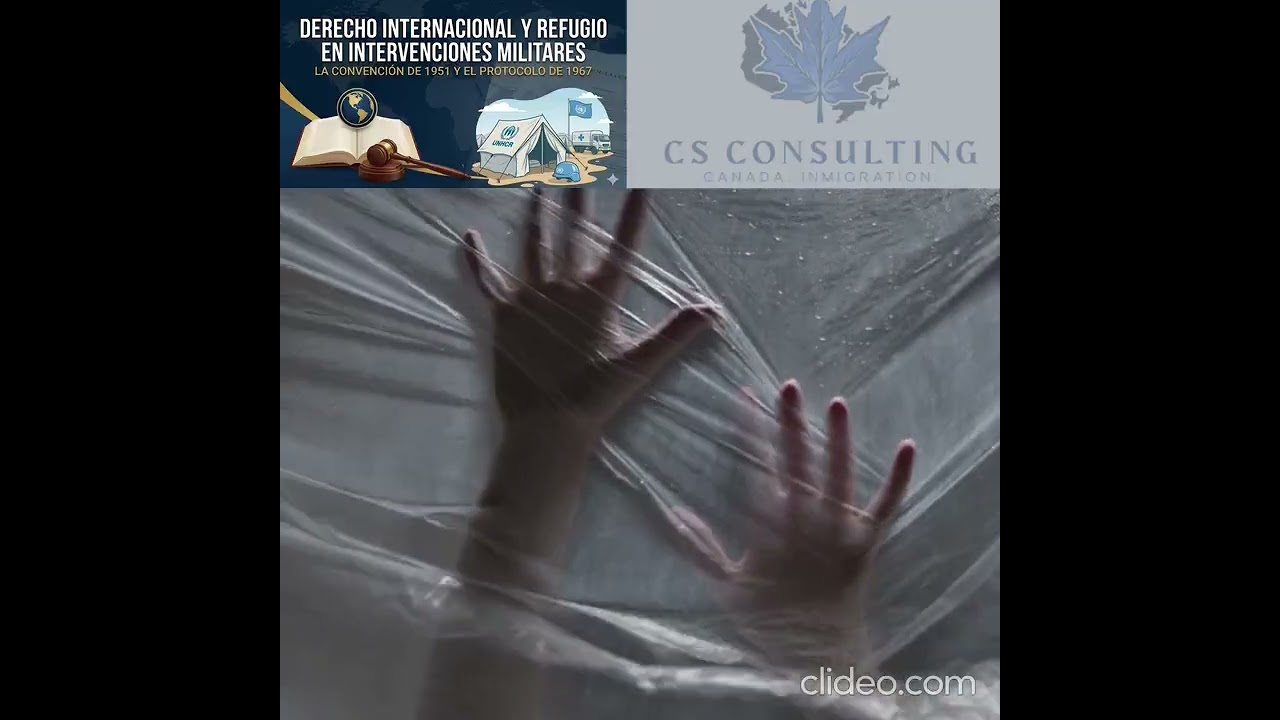 Derecho internacional y refugio en intervenciones militares.
