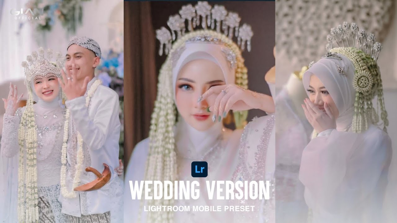 🔴Now!! WEDDING VERSION - Tutorial Preset Lightroom || Lightroom Mobile Presets 2025
